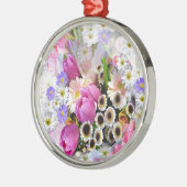 April Bouquet Metalen Ornament (Links)