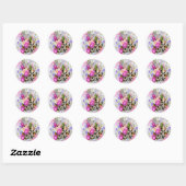April Bouquet Ronde Sticker (Vel)