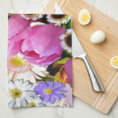 April Bouquet Theedoek (Quarter Fold)