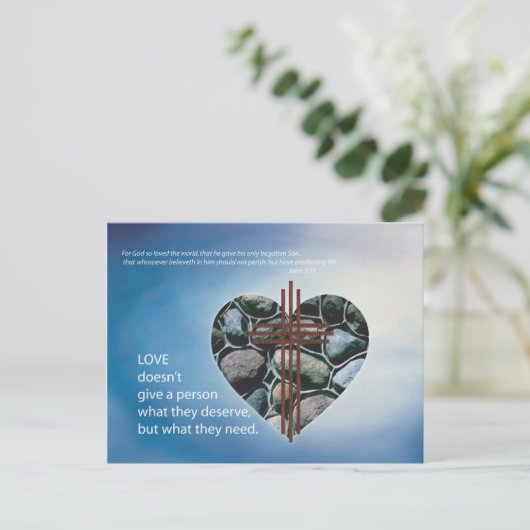 April Briefkaart (Staand voorkant)