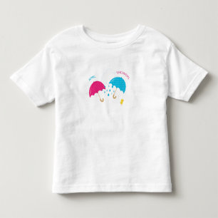 April Buien Regenachtige Dag Paraplu's Kinder Shirts