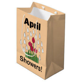 April Buien Roze Madeliefje Bloem Bloemig Medium Cadeauzakje