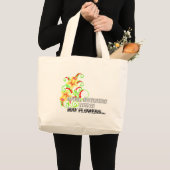 April-buiens - grote tote bag (Voorkant (product))