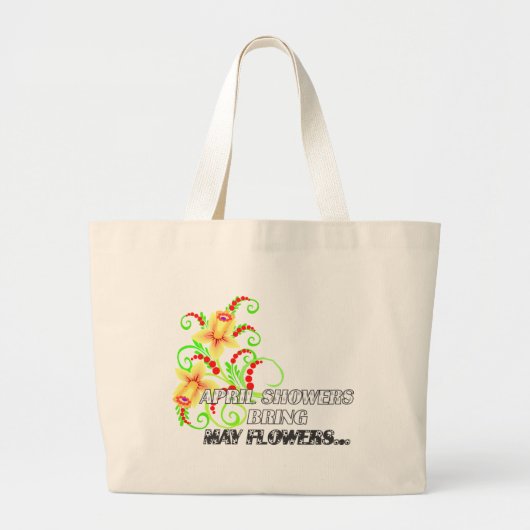 April-buiens - grote tote bag (Voorkant)