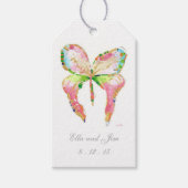 April Butterfly gift label Cadeaulabel (Voorkant)