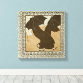 april canvas afdruk (Insitu (Houten vloer))