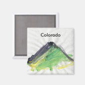 April Colorado magneet van MAXarT (Voorkant / Achterkant)