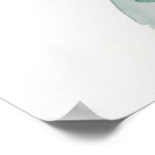 April Daisy Birth Flower Poster (Hoek)