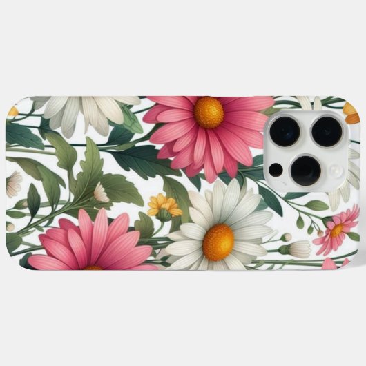 April daisy birth month flower Case-Mate iPhone case (Achterkant (horizontaal))