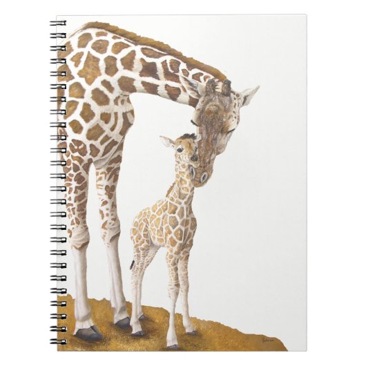 April De Giraffe Notitieboek (Voorkant)