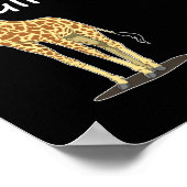 April De Giraffe Poster (Hoek)