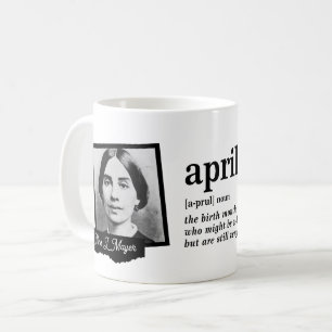 April Definitie Koffiemok