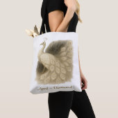 April - Diamond Peacock Tote Bag (Dichtbij)