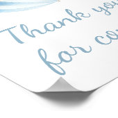 April Douche Breng May Flower Bedankt voor uw koms Poster (Hoek)