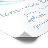 April Douche Breng Mei Bloemen Mama Osa Bar Poster (Hoek)