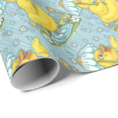 APRIL DOUCHES, VOORJAAR KUIKENPAKPAPIER CADEAUPAPIER (Rol Hoek)