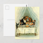  April Fish Romance, April Fools Day Briefkaart (Voorkant / Achterkant)