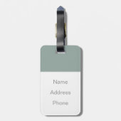 April Fool, 1943 Bagagelabel (Achterkant verticaal)