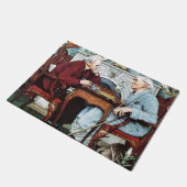 April Fool, 1943 Deurmat (Schuin)