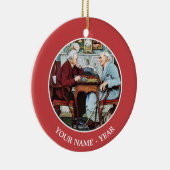 April Fool, 1943 Keramisch Ornament (Rechts)