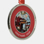 April Fool, 1943 Metalen Ornament (Rechts)