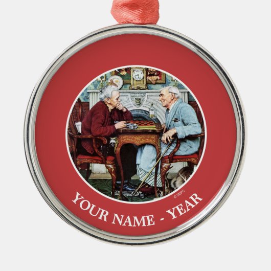 April Fool, 1943 Metalen Ornament (Voorkant)