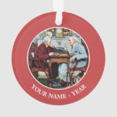 April Fool, 1943 Ornament (achterkant)