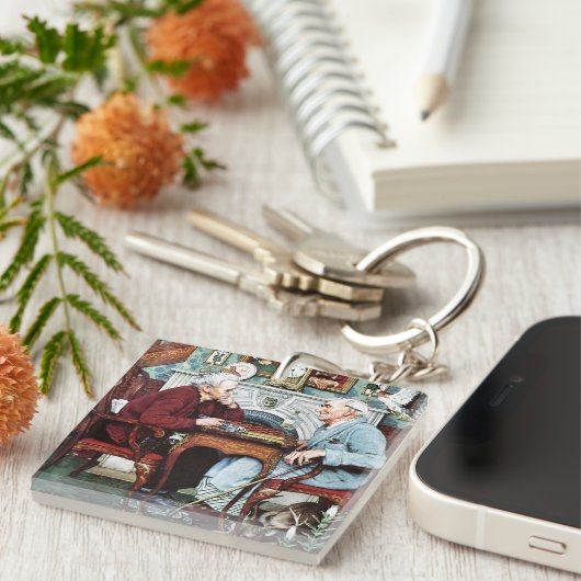 April Fool, 1943 Sleutelhanger (Voorkant Rechts)