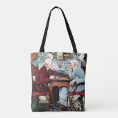 April Fool, 1943 Tote Bag (Achterkant)