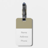 April Fool, 1945 Bagagelabel (Achterkant verticaal)