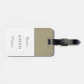 April Fool, 1945 Bagagelabel (Achterkant horizontaal)