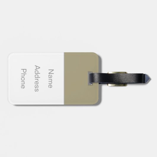 April Fool, 1945 Bagagelabel (Achterkant horizontaal)