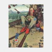 April Fool, 1945 Fleece Deken (Voorkant)