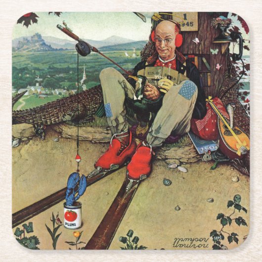 April Fool, 1945 Kartonnen Onderzetters (Voorkant)