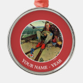 April Fool, 1945 Metalen Ornament (Voorkant)