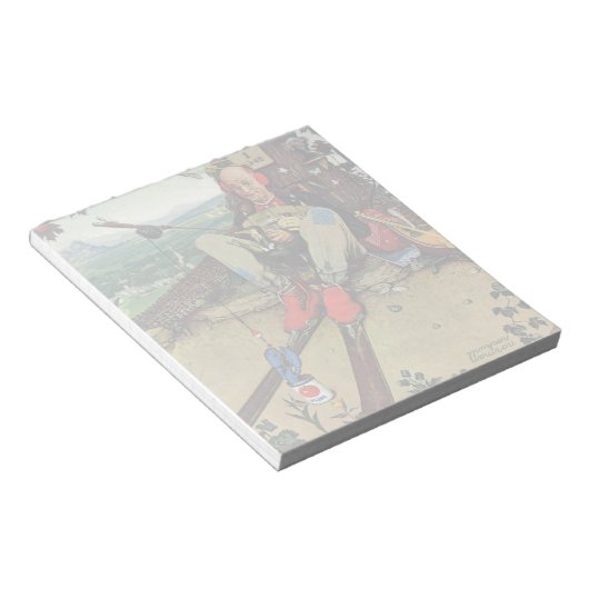 April Fool, 1945 Notitieblok (Schuin)