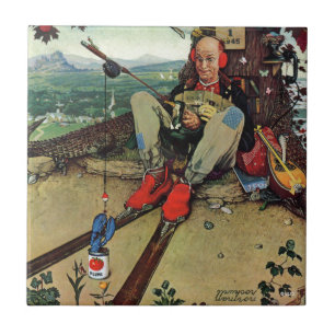 April Fool, 1945 Tegeltje