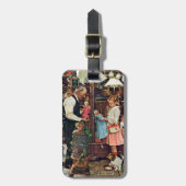 April Fool, 1948 Bagagelabel (Voorkant verticaal)