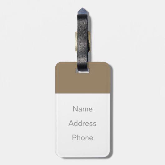 April Fool, 1948 Bagagelabel (Achterkant verticaal)