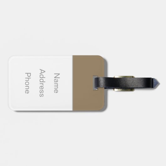 April Fool, 1948 Bagagelabel (Achterkant horizontaal)