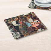 April Fool, 1948 Kartonnen Onderzetters (Schuin)