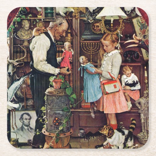 April Fool, 1948 Kartonnen Onderzetters (Voorkant)