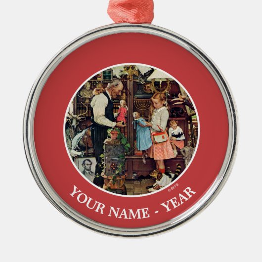 April Fool, 1948 Metalen Ornament (Voorkant)