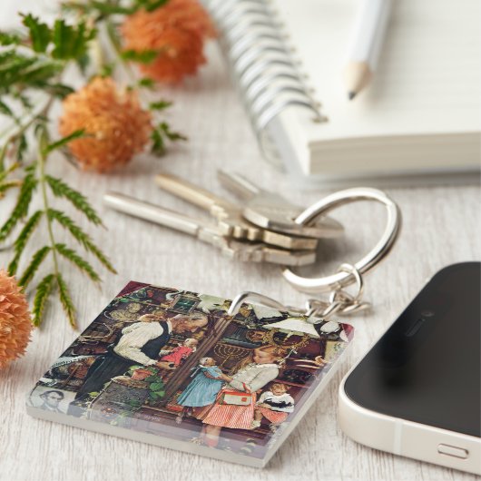 April Fool, 1948 Sleutelhanger (Voorkant Rechts)