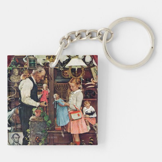 April Fool, 1948 Sleutelhanger (Achterkant)