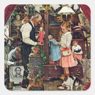 April Fool, 1948 Vierkante Sticker