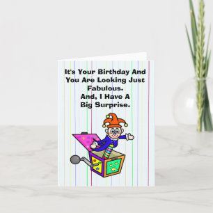 April Fool Day Birthday Card Kaart