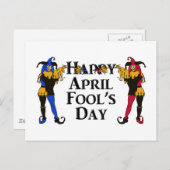 April Fool Day Briefkaart (Voorkant / Achterkant)