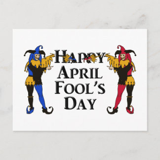 April Fool Day Briefkaart