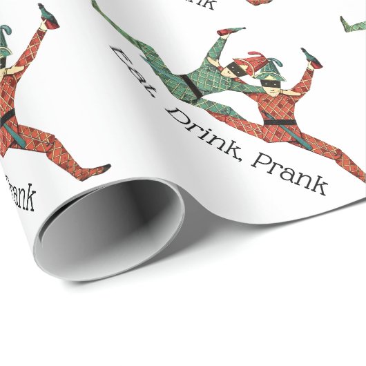 April Fool Day Cadeaupapier (Rol Hoek)